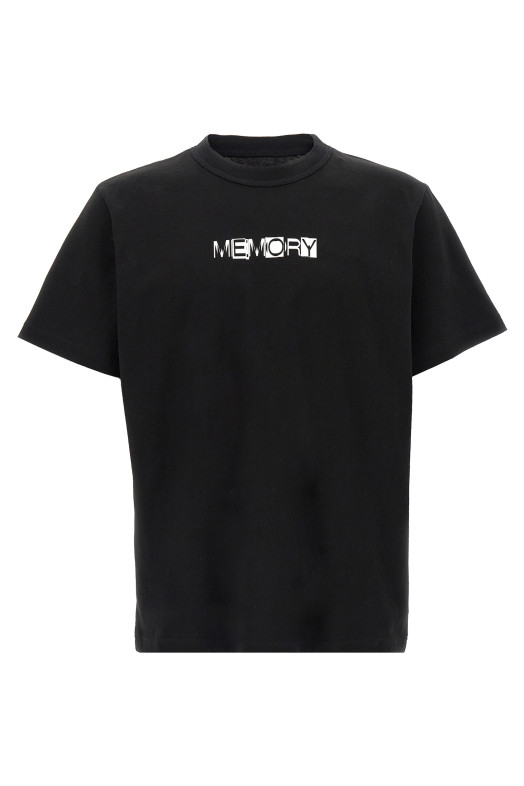 'Memory' T-shirt Black-grey 'Memory' T-shirt Black-grey