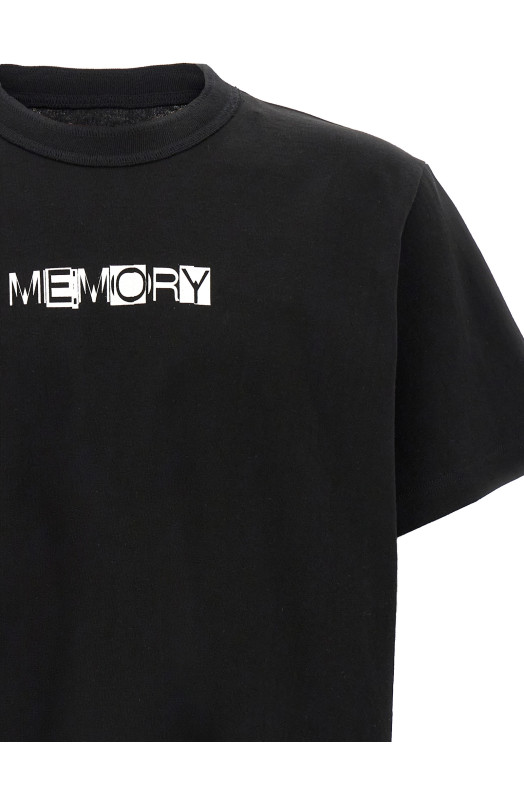 'Memory' T-shirt Black-grey 'Memory' T-shirt Black-grey