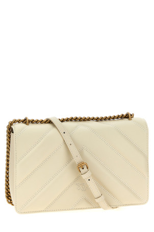 Сумка через плече PINKO 'Love One Classic Light' Біла 104549A26ZZ14Q Сумка через плече PINKO 'Love One Classic Light' Біла 104549A26ZZ14Q