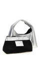'The Metallic Leather Mini Sack Bag' handbag Silver 'The Metallic Leather Mini Sack Bag' handbag Silver