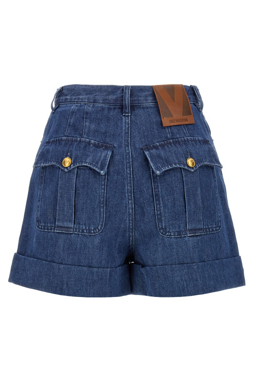 Valentino Garavani denim shorts Blue