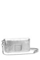 Сумка кроссбоди MARC JACOBS 'The Metallic Leather Chain Mini Bag' серебристого цвета 2F4SMN006S02040 Сумка кроссбоди MARC JACOBS 'The Metallic Leather Chain Mini Bag' серебристого цвета 2F4SMN006S02040