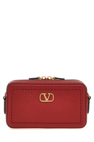 Valentino Garavani 'Alltime' mini crossbody bag Red Valentino Garavani 'Alltime' mini crossbody bag Red