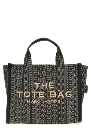'The Monogram Jacquard Medium Tote' shopping bag Multicolor 'The Monogram Jacquard Medium Tote' shopping bag Multicolor