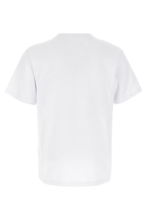 Flocked T-shirt White Flocked T-shirt White