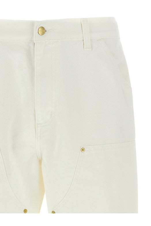 Джинсы CARHARTT WIP 'Double knee' Белый I031501D602 Джинсы CARHARTT WIP 'Double knee' Белый I031501D602