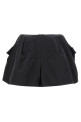 Cargo skort Black