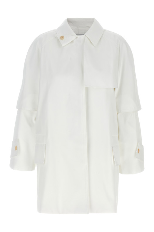 Тренч MAX MARA 'Baba' Білий 2511021053600001 Тренч MAX MARA 'Baba' Білий 2511021053600001