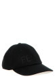 Кепка з логотипом Чорна FENDI FXQ969AU3QF0QA1 Кепка з логотипом Чорна FENDI FXQ969AU3QF0QA1