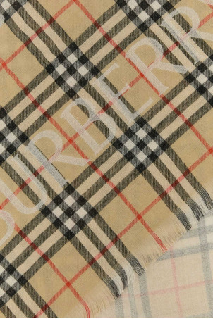 Вишитий вовняний шарф BURBERRY (8105913)