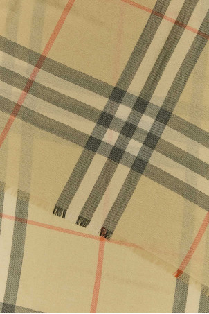 Embroidered wool blend scarf BURBERRY (8106063) Embroidered wool blend scarf BURBERRY (8106063)