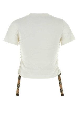 White cotton t-shirt BURBERRY (8109184) White cotton t-shirt BURBERRY (8109184)