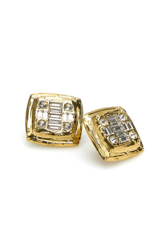 Embellished metal Jeanne earrings AMINA MUADDI (JEANNEEARRING) Embellished metal Jeanne earrings AMINA MUADDI (JEANNEEARRING)