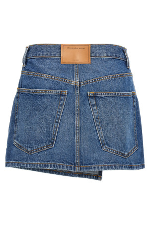 Юбка DENIM X ALEXANDER WANG 'Deconstructed Wrapped' Синий 4DC2255721401 Юбка DENIM X ALEXANDER WANG 'Deconstructed Wrapped' Синий 4DC2255721401