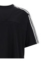 'Y-3 3-Stripes' T-shirt Black-grey 'Y-3 3-Stripes' T-shirt Black-grey