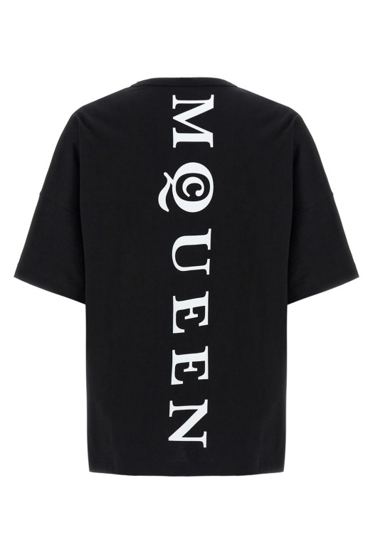 Футболка 'McQueen' чорно-сіра 828434QTADE0520 Футболка 'McQueen' чорно-сіра 828434QTADE0520