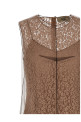 Floral lace dress Beige Floral lace dress Beige