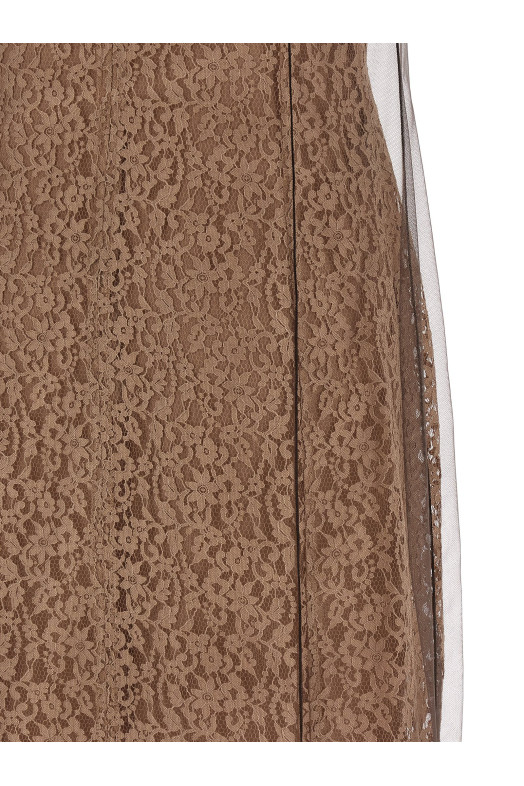 Floral lace dress Beige Floral lace dress Beige