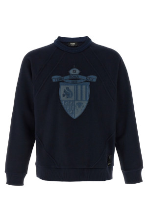 Світшот FENDI ' Crest' Синій FY3950AU9CF0QB0