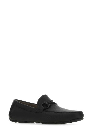 Черные кожаные мокасины Черные SALVATORE FERRAGAMO (02B7967133302E) Черные кожаные мокасины Черные SALVATORE FERRAGAMO (02B7967133302E)