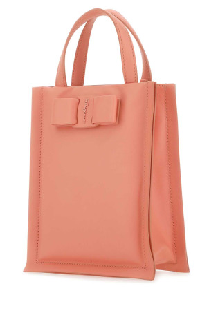 Міні-сумочка Viva Bow з лососевої шкіри наппа, коралова SALVATORE FERRAGAMO (212988758968) Міні-сумочка Viva Bow з лососевої шкіри наппа, коралова SALVATORE FERRAGAMO (212988758968)