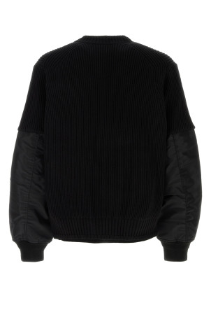Светр Sacai Gonz Multi Patch з нейлонової твілової тканини та трикотажу (2403550M) Светр Sacai Gonz Multi Patch з нейлонової твілової тканини та трикотажу (2403550M)