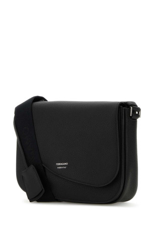 Черная кожаная сумка через плечо Fiamma Черная SALVATORE FERRAGAMO (241588773124) Черная кожаная сумка через плечо Fiamma Черная SALVATORE FERRAGAMO (241588773124)