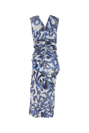 01430-DARING EMB 9315 W.W.DRESS Сиреневый DRIES VAN NOTEN (2420110349315) 01430-DARING EMB 9315 W.W.DRESS Сиреневый DRIES VAN NOTEN (2420110349315)