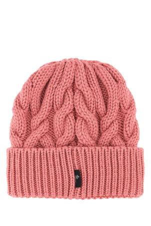 Темно-рожева вовняна шапка MONCLER GRENOBLE (3B00003M1172) Темно-рожева вовняна шапка MONCLER GRENOBLE (3B00003M1172)