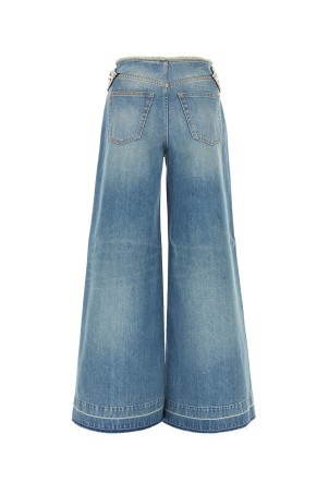 EMBELLISHED FEATHER CUT OUT JEANS STELLA McCARTNEY (6D03023SPH84) EMBELLISHED FEATHER CUT OUT JEANS STELLA McCARTNEY (6D03023SPH84)