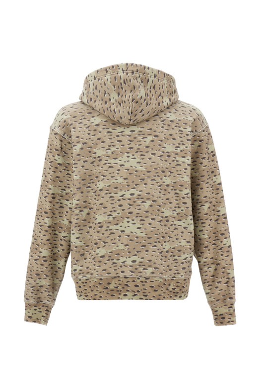 Felpa con cappuccio   Beige