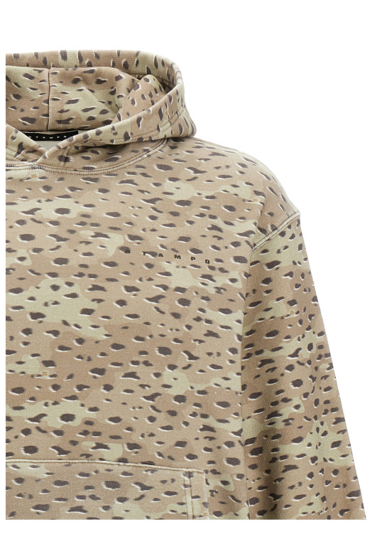 Felpa con cappuccio   Beige