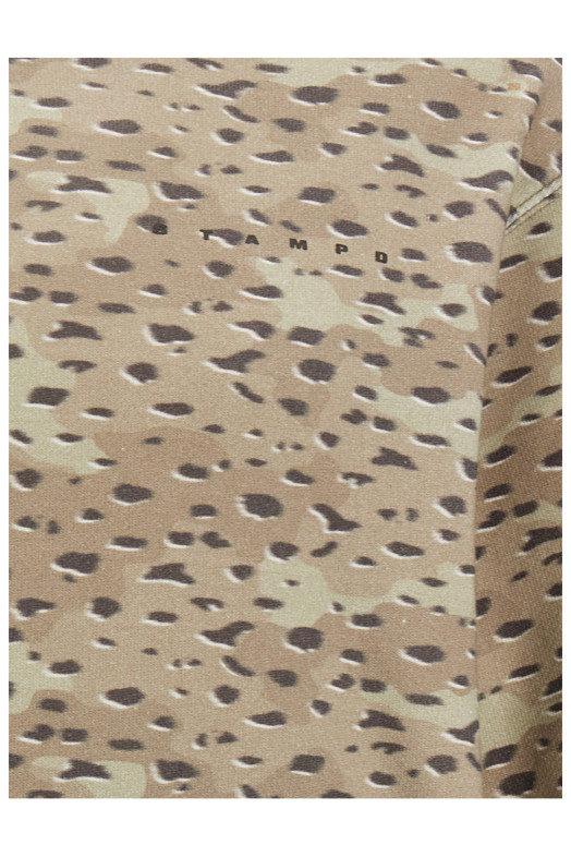 Felpa con cappuccio   Beige