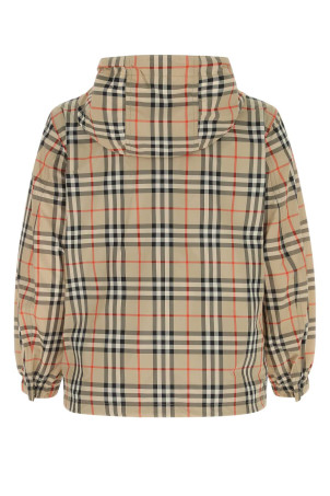 Embroidered polyester windbreaker Multicolor BURBERRY (8059490) Embroidered polyester windbreaker Multicolor BURBERRY (8059490)