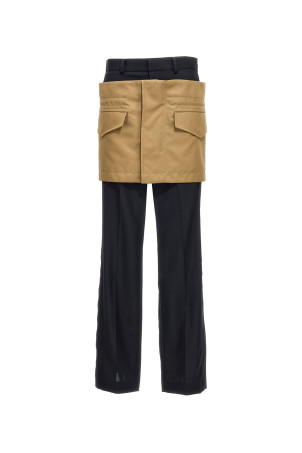 Miniskirt insert pants Multicolor