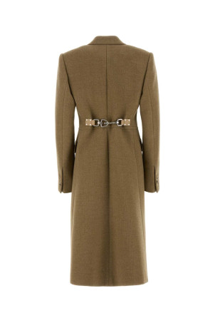 Бежевое пальто из шерстяной смеси BURBERRY (8099614) Бежевое пальто из шерстяной смеси BURBERRY (8099614)