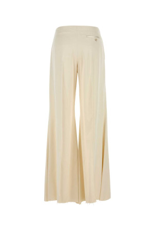 Широкие брюки из кремового атласа ALEXANDER MCQUEEN (813711QEAF4) Широкие брюки из кремового атласа ALEXANDER MCQUEEN (813711QEAF4)