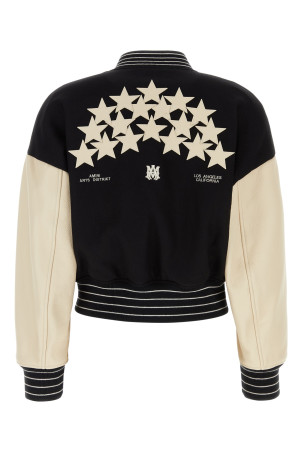 STARS VARSITY JACKET Black AMIRI (AWOUVY1006) STARS VARSITY JACKET Black AMIRI (AWOUVY1006)