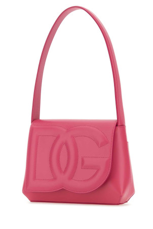 Fuchsia leather DG Logo shoulder bag DOLCE & GABBANA (BB7516AW576) Fuchsia leather DG Logo shoulder bag DOLCE & GABBANA (BB7516AW576)
