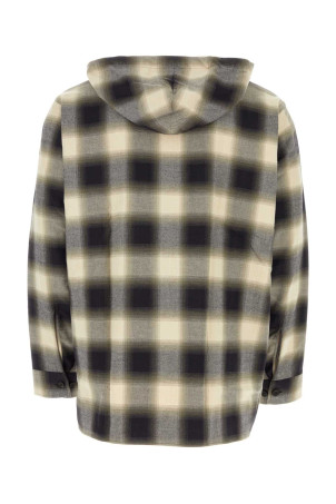 Embroidered flanel oversize shirt GIVENCHY (BM60XC14UT)