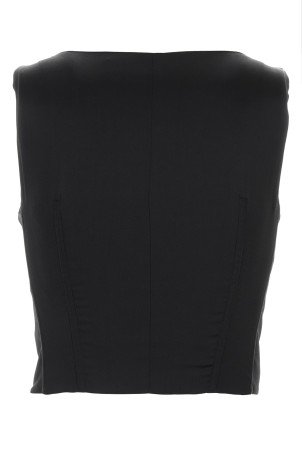 Жилет чорний DOLCE & GABBANA (F791ZTFU1KM) DOLCE & GABBANA Жилет чорний DOLCE & GABBANA (F791ZTFU1KM) DOLCE & GABBANA