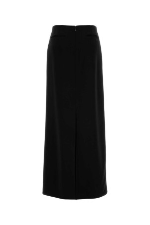 Черная эластичная юбка из кади FENDI (FQ7616ATNE) Черная эластичная юбка из кади FENDI (FQ7616ATNE)