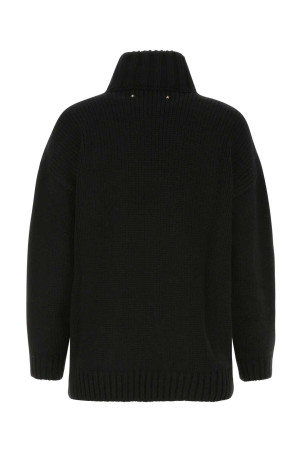 Чорний светр із суміші вовни Чорний GOLDEN GOOSE DELUXE BRAND (GWP01301P000850) Чорний светр із суміші вовни Чорний GOLDEN GOOSE DELUXE BRAND (GWP01301P000850)