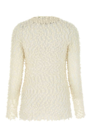 Бежевый топ из сетки JIL SANDER (J02GP0009J14508) Бежевый топ из сетки JIL SANDER (J02GP0009J14508)