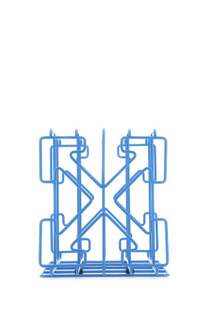 Светло-голубой металлический держатель для журналов OFF WHITE (OHZG015T23MET001) OFF-WHITE