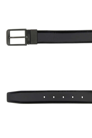 Чорний шкіряний ремінь, двосторонній Black ZEGNA (RLHCOMB001NZ) Чорний шкіряний ремінь, двосторонній Black ZEGNA (RLHCOMB001NZ)