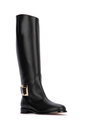 VIV RIDING METAL BOOT BLUE ROGER VIVIER (RVW70040650SOA) VIV RIDING METAL BOOT BLUE ROGER VIVIER (RVW70040650SOA)