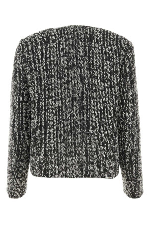 Two-tone tweed blazer Black LANVIN (RWJA00135818H23) Two-tone tweed blazer Black LANVIN (RWJA00135818H23)