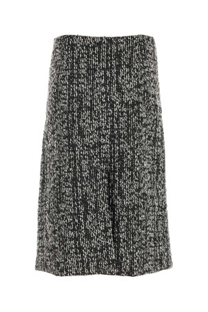 Two-tone bouclé skirt Black LANVIN (RWST00075818H23) Two-tone bouclé skirt Black LANVIN (RWST00075818H23)