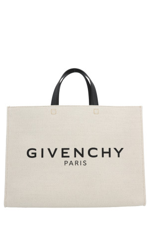 G' midi shopping bag White/Black